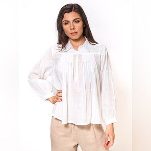 THE GREAT. The Summit Top White (T3)